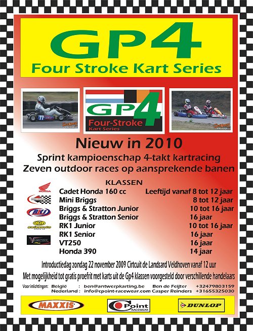 NIEUW: Four-Stroke Kart Series (GP4)